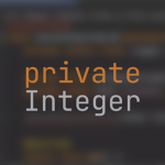private integer