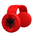 [⌛] Albania Flag Headphones