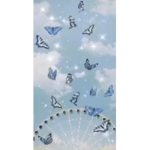 Pretty perfect blue butterfly’s