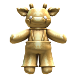 Golden Cow Plush