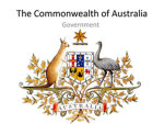 the Australian federal government