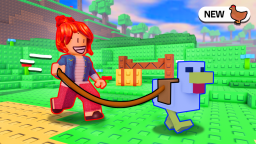 Chodzenie z Kurczakiem 🐔 [2 Player Obby]