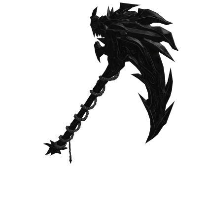 Black Dragon Scythe Roblox item