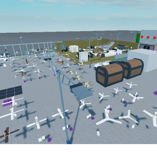ceiling fan and building tools official Roblox game thumbnail