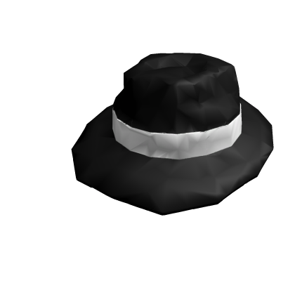 Black Sparkle Time Fedora