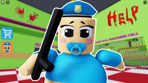 BABY BARRY PRISON RUN! (HALLOWEEN SPOOKY!)