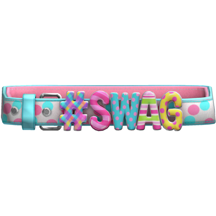 Funfetti " Swag " Y2K Waist Belt