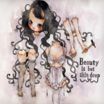 beauty is but skin deep