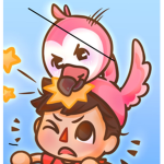 Tribe of flamingo