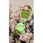 Ur beautiful i like frogs with mushroom hats