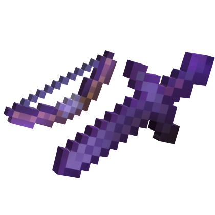 Enchanted Netherite Sword And Bow