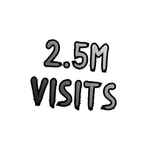 2.5M Visits