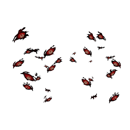 ANIMATED Red Eyes Halloween Background Maximalist Roblox item