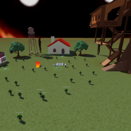survivle the zombie and backrooms the killer