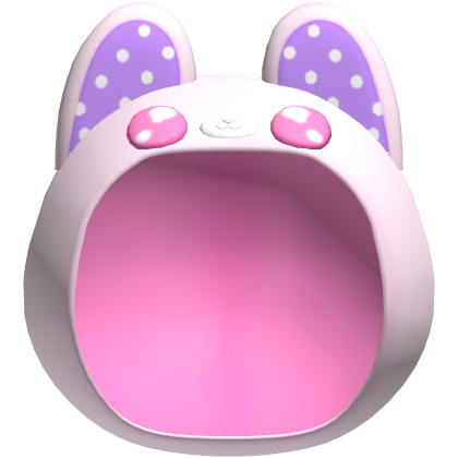 Cute Kawaii Pink and Purple Mezzo Hood Roblox item