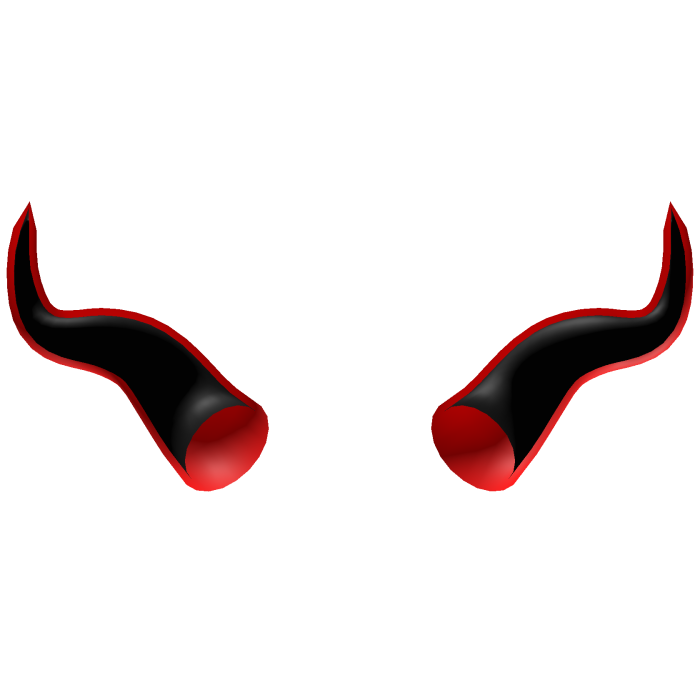 Glowing Red Horns