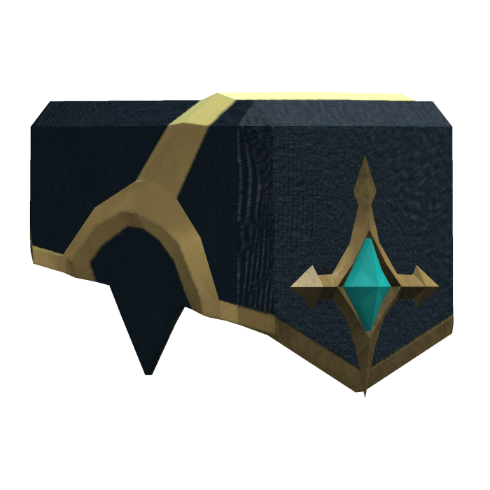 Royal Knight Left Shoulder - Blue