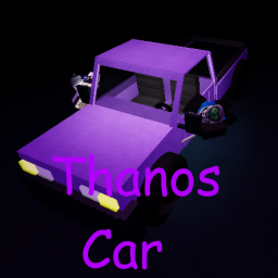 Thanos Car Vibing