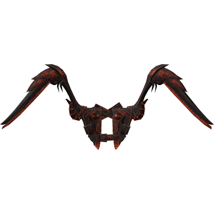 (Pt 1) Orange Lava Icarus Wings Shell (Addon) Roblox item