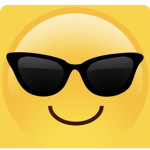 The cool group and the emoji group