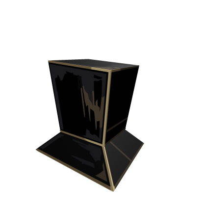 Haute Couture::Le Noir Footwear Hall Hat Roblox item