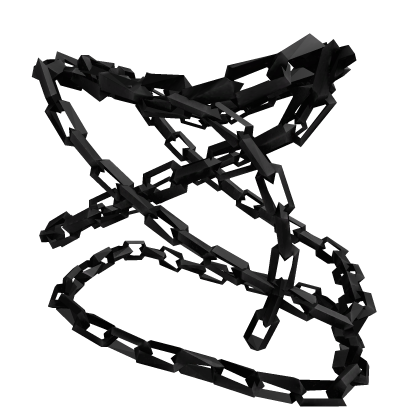 Rough Steel Black Body And Neck Chains