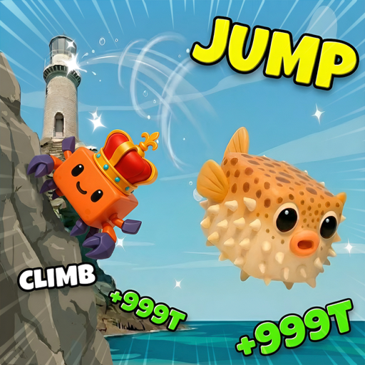Fish Climb and Jump official Roblox game thumbnail