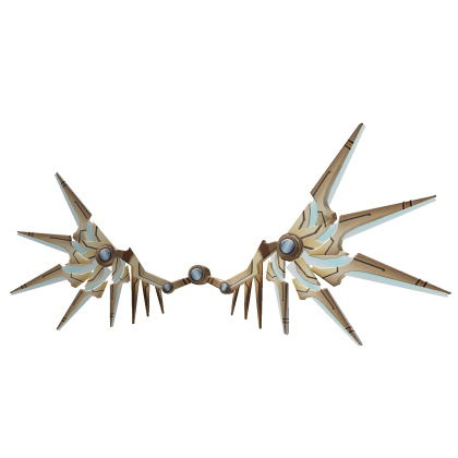 Gold Mechaknight Wings