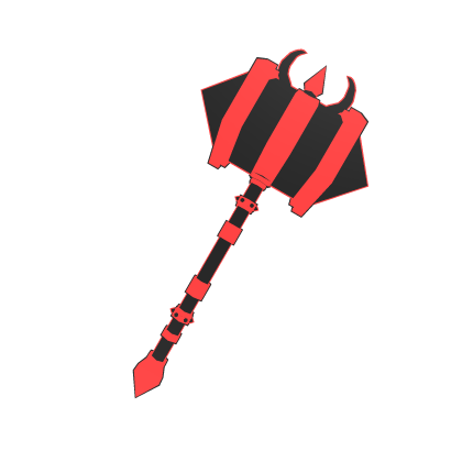 Red & Black Hammer
