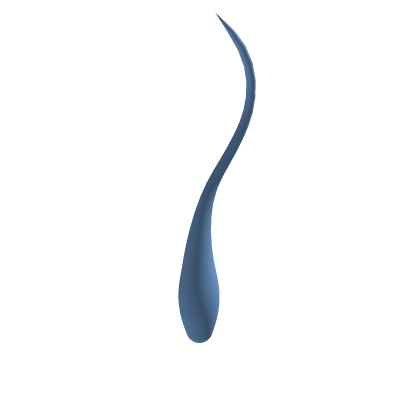 Blue glass plant 2