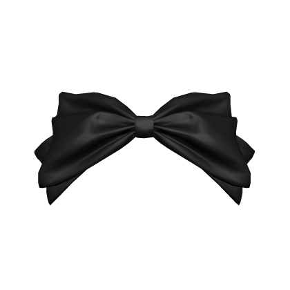 Cute Head Ribbon(Black)