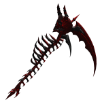 Crimson Grim Reaper Scythe