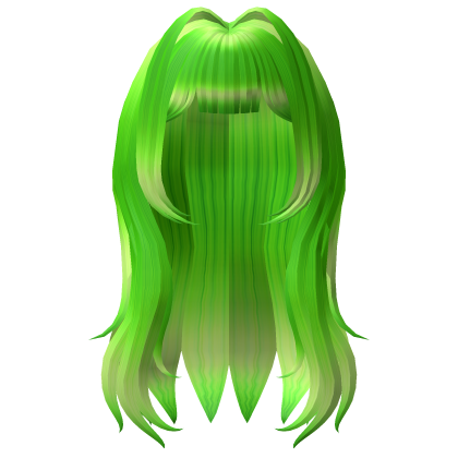 Green Long Straight Hair thumbnail