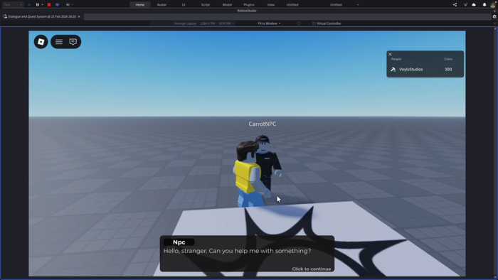 Advanced Quest and Dialogue System preview 2