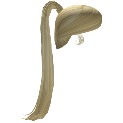 Blond Ariana Grande Ponytail Long Alpha Hair Icon Roblox item
