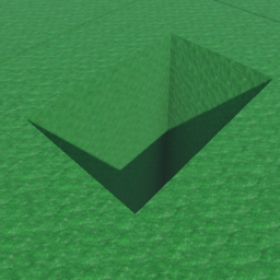 jump into a long hole
