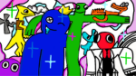 My art work on FlipaClip Rainbow Friends
