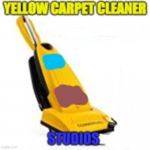yellow carpet cleaner studios