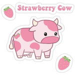 #Strawberry cow sisters