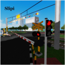 indonesia railroad crossing