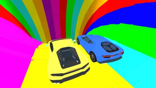 🌈 Gökkuşağı Kaydırağı Obby'sini Kaydır! 🌈