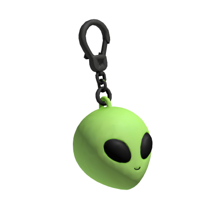 Green Alien Keychain