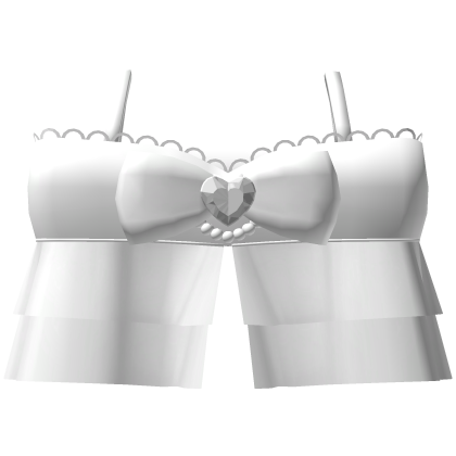 White Hime Gyaru Doll Princess Layered Camisole thumbnail