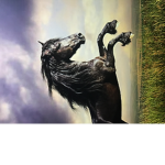 Equine Supporting And Horse Worshiping