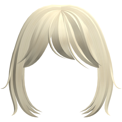 Flowy Bangs Pastel Blonde Roblox item