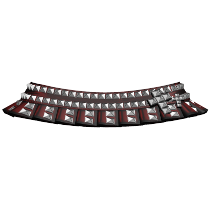 Dark Red Gothic Emo Studded Mini Skirt  Roblox item