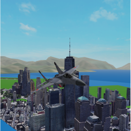 Fighter jet battlegrounds icon