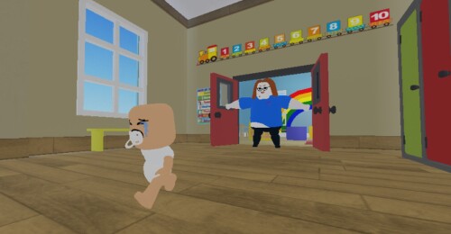 GREAT NURSERY ESCAPE! (First Person Obby)