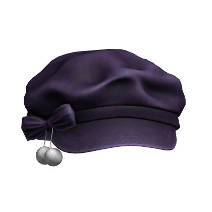 Cute Soft Fluffy Beret Cap (Violet)