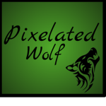 Pixelated Wolf